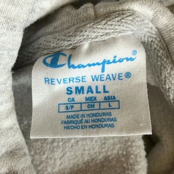 Champion X Super Mario Brothers Reverse Weave Sweatshirt Hoodie Toad Men’s Small - Picture 7 of 8